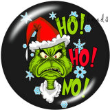 Painted metal Painted metal 20mm snap buttons  snap buttons Christmas Deer   The grinch   Print