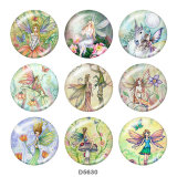 Painted metal Painted metal 20mm snap buttons  snap buttons  Elves   Print