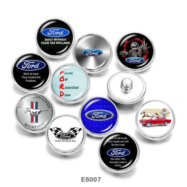 Painted metal Painted metal 20mm snap buttons  snap buttons  Car sign  Print