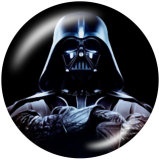 Painted metal 20mm snap buttons  Star Wars Print