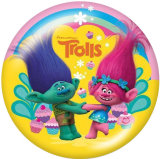 Painted metal 20mm snap buttons  trolls Print