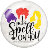 Painted metal 20mm snap buttons   Vocue  Print Halloween