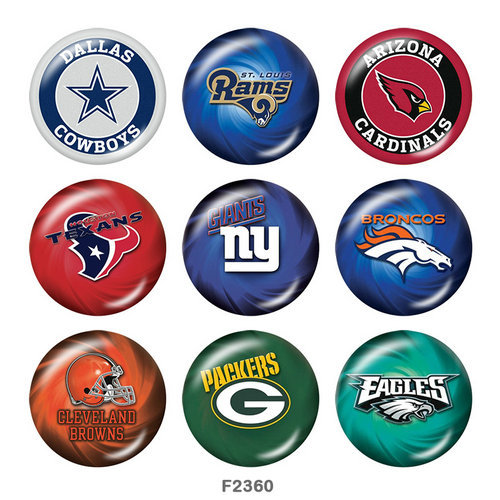 Painted metal 20mm snap buttons  team Sport