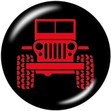 Painted metal 20mm snap buttons  Car Print