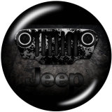 Painted metal 20mm snap buttons Car Print