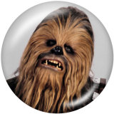 Painted metal 20mm snap buttons  Star Wars Print