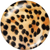 Painted metal 20mm snap buttons   Animal pattern   Print