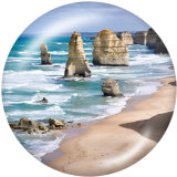 Painted metal 20mm snap buttons  Australia Print