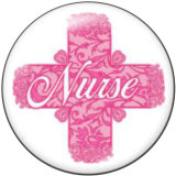 Painted metal 20mm snap buttons  nurse
