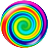 Painted metal 20mm snap buttons  rainbow LGBT