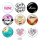 Painted metal 20mm snap buttons  nana