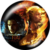 Painted metal 20mm snap buttons  Game of thrones