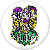 Painted metal 20mm snap buttons   St Patricks Day  Print