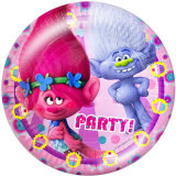Painted metal 20mm snap buttons  trolls Print