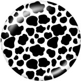 Painted metal 20mm snap buttons   Animal pattern   Print