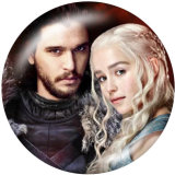 Painted metal 20mm snap buttons  Game of thrones