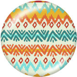 Painted metal 20mm snap buttons  Pattern Print Beach Ocean