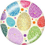 Painted metal 20mm snap buttons   Pattern  Print LOVE