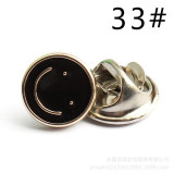 Anti-glare button, concealed button, detachable adjustment, nail-free button, sewing-free button, pearl button, shirt decoration, DIY brooch buckle