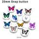 10pcs/lot  Butterfly  glass  picture printing products of various sizes  Fridge magnet cabochon