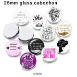 10pcs/lot  Feather  arrow  glass  picture printing products of various sizes  Fridge magnet cabochon
