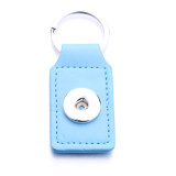 Pu leater fashion Keychain  buttons fit snaps chunks  Snaps Jewelry