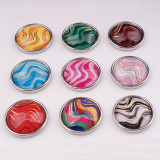 18MM snap colourful Resin  snap buttons