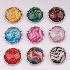 18MM snap colourful Resin  snap buttons