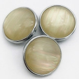 18MM snap Imitation pearls snap buttons