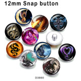10pcs/lot  Birthstone   glass  picture printing products of various sizes  Fridge magnet cabochon