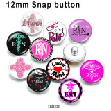 10pcs/lot  Nurse  glass  picture printing products of various sizes  Fridge magnet cabochon