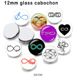 10pcs/lot  love   glass  picture printing products of various sizes  Fridge magnet cabochon