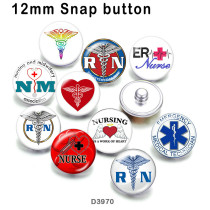 10pcs/lot  Nurse   glass  picture printing products of various sizes  Fridge magnet cabochon