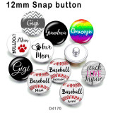 10pcs/lot  MOM   glass  picture printing products of various sizes  Fridge magnet cabochon