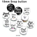 10pcs/lot  words   glass  picture printing products of various sizes  Fridge magnet cabochon