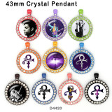 10pcs/lot   Famous music  glass picture printing products of various sizes  Fridge magnet cabochon