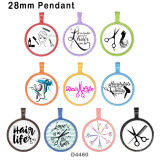 10pcs/lot  Hais Life  glass picture printing products of various sizes  Fridge magnet cabochon