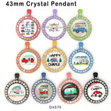 10pcs/lot  Happy  Car  campei  glass picture printing products of various sizes  Fridge magnet cabochon