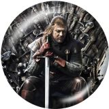 Game of Thrones The mobile phone holder Painted phone sockets with a black or white print pattern base