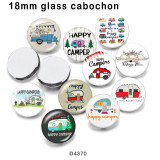 10pcs/lot  Happy  Car  campei  glass picture printing products of various sizes  Fridge magnet cabochon