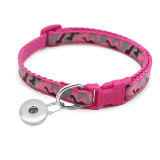 Patch collar, camouflage bell collar, cat collar fit  1 18&20MM snap buttom snap jewelry