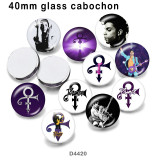 10pcs/lot   Famous music  glass picture printing products of various sizes  Fridge magnet cabochon