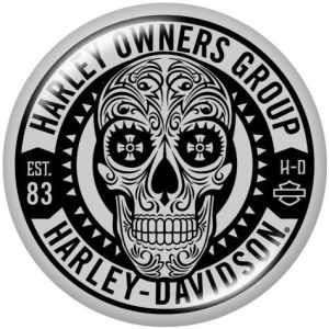 Harley Motors The mobile phone holder Painted phone sockets with a black or white print pattern base
