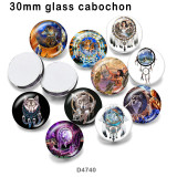 10pcs/lot   Dreamcatcher    glass picture printing products of various sizes  Fridge magnet cabochon