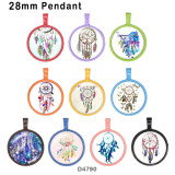 10pcs/lot   Dreamcatcher    glass picture printing products of various sizes  Fridge magnet cabochon