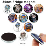 10pcs/lot   Dreamcatcher    glass picture printing products of various sizes  Fridge magnet cabochon