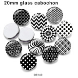 10pcs/lot  pattern  glass picture printing products of various sizes  Fridge magnet cabochon