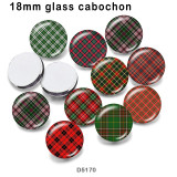 10pcs/lot  color  pattern  glass picture printing products of various sizes  Fridge magnet cabochon