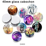 10pcs/lot   Dreamcatcher    glass picture printing products of various sizes  Fridge magnet cabochon