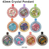 10pcs/lot  color  pattern  glass picture printing products of various sizes  Fridge magnet cabochon